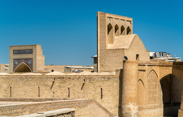 Buildings in the medieval town of Bukhara, Uzbekistan