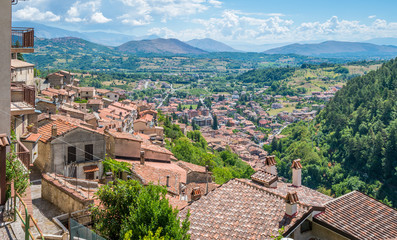 Fototapeta na wymiar Tagliacozzo, province of L'Aquila, Abruzzo, Italy.