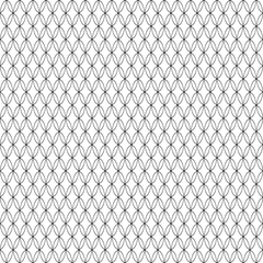 Geometric black and white grid. Seamless fine abstract pattern. Modern background