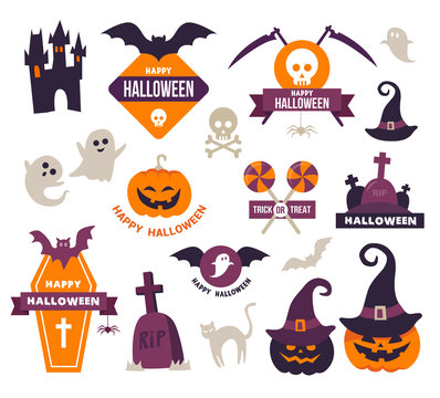 Halloween Icons - Badges