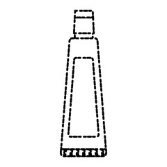 Dental Toothpaste product icon vector illustration graphic design