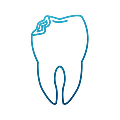Dentist cartoon isolated icon vector illustration graphic design