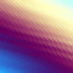 Blurred background. Geometric abstract pattern in low poly style.