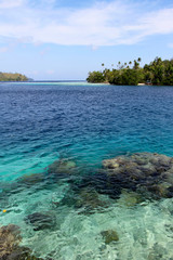 Fototapeta na wymiar Solomon Islands, Maravagi