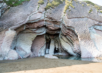 Spanien - Baskenland - Zumaia - Itzurun Flysch