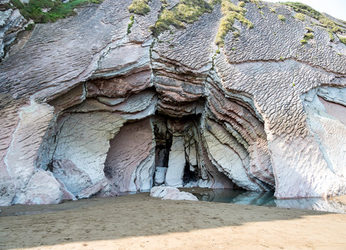 Spanien - Baskenland - Zumaia - Itzurun Flysch