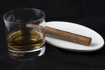 whiskey & cigar