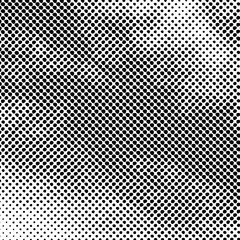 Vector abstract dotted background. Black and white halftone effect vector illustration.