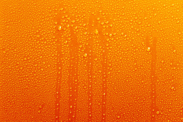 Water Drops On Orange Background Texture colorful waterdrop with streaks 2
