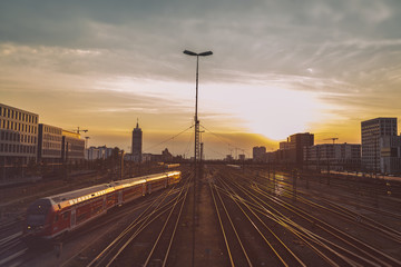 Grand central station in Munich