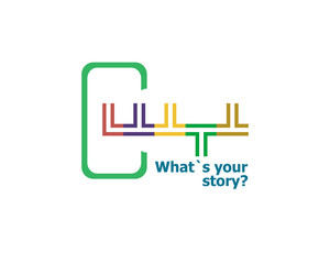 What is your story. Flat designed for graphic and web design