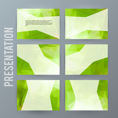 Horizontal banner background Design element powerpoint precentation12