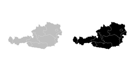 Map of Austria