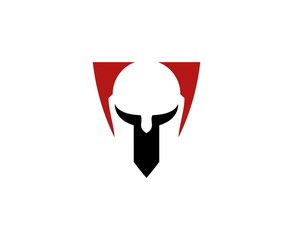 Spartan helmet logo