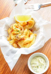 Stir-Fried squid