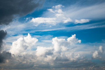 Fototapeta premium blue sky clouds