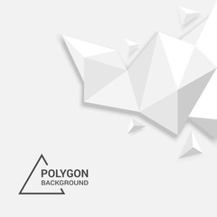 Abstract geometric low poly background