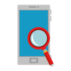 smartphone device isolated icon