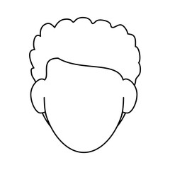 man avatar portrait icon image vector illustration design