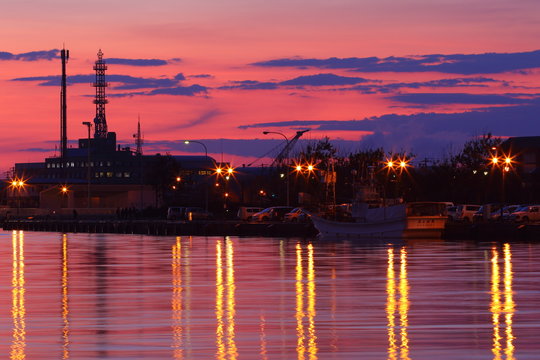 Kushiro Night view