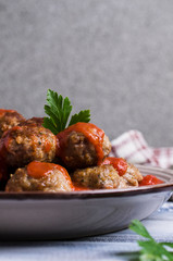 Traditional spicy meatballs
