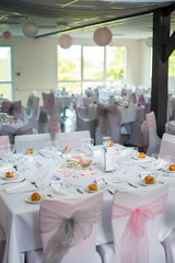 Déco de table de mariage