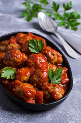 Traditional spicy meatballs
