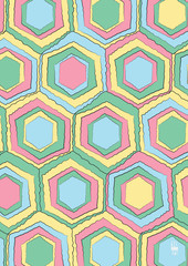 Abstract background with geometric pattern. Eps10 Vector illustration