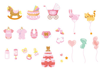 ベビーアイコンセット（GIRL）