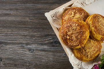 Homemade Azerbaijan national pastry Gogal