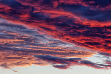 clouds and a ray of light