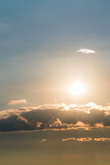 Burning sun