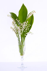 Lily of the valley and decorative onions