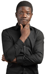 Friendly African-American man