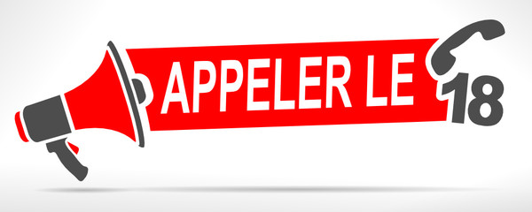 numéro d'urgence 18 sapeurs pompiers incendie accident