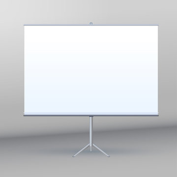 Roll Up Banner Stand on isolated clean background2