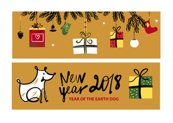 Free Hand drawn illustration design template poster, banner for