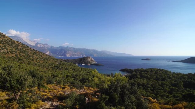 Gemiler Ancient Island Landscape 