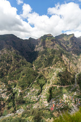 Valley of the Nuns, Curral das Freiras on Madeira Island, Portugal