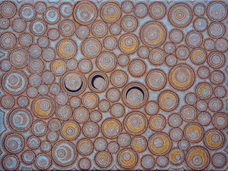 Aboriginal art - dot painting