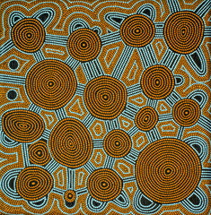 Aboriginal art - dot painting
