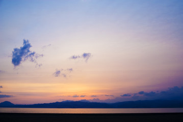 夕焼け　素材