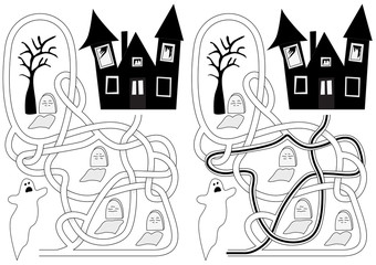 Graveyard maze