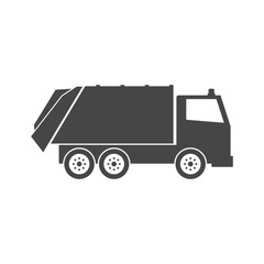 Recycle truck icon, Garbage Truck