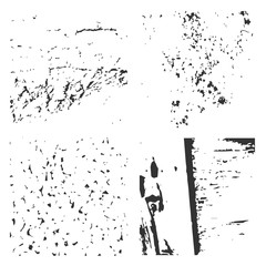 Grunge Black and White Distress Texture