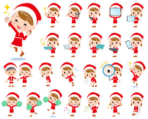 Santa Claus Costume girl_2