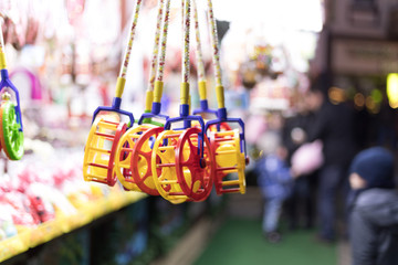 Süßigkeiten auf dem Weihnachtsmarkt