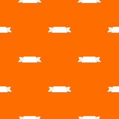 Ribbon banner pattern seamless