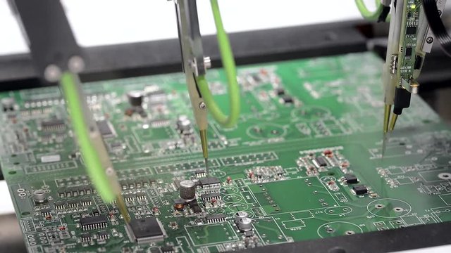 Automatic test equipment Electronic testing of printed circuit board