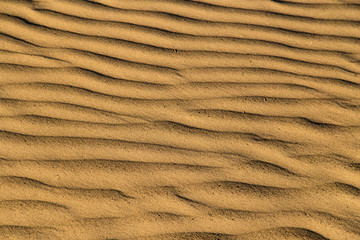 Sand in the desert as a background
